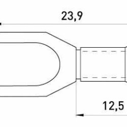 Вилковий наконечник E.Next e.terminal.stand.sv.5.4.blue 4-6 кв.мм синій (s2036039)