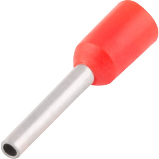 Втулковий наконечник E.Next e.terminal.stand.e0306.red 0.25 кв.мм червоний (s3036059)