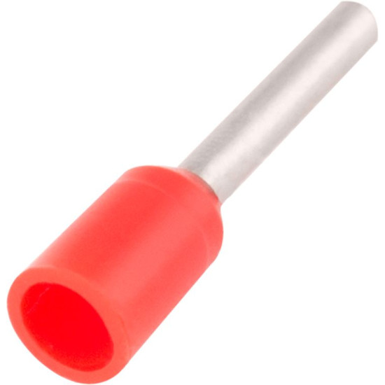 Втулковий наконечник E.Next e.terminal.stand.e0306.red 0.25 кв.мм червоний (s3036059)