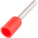 Втулковий наконечник E.Next e.terminal.stand.e0306.red 0.25 кв.мм червоний (s3036059)
