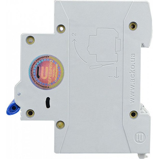 Модульний автоматичний вимикач Аско-Укрем ВА-2017/C 1р 5А (A0010170032)