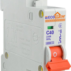 Автоматичний вимикач ECOHOME ECO 1p 40A C (ECO010010007)