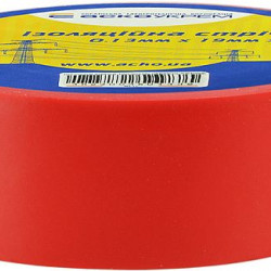 Ізоляційна стрічка Аско-Укрем 0,13x19мм/10м червона (A0150020035)