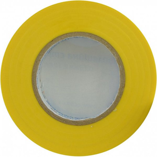 Ізоляційна стрічка Аско-Укрем 0,13x19мм/20м жовта (A0150020039)