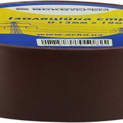Ізоляційна стрічка Аско-Укрем 0,13x19мм/20м коричнева (A0150020044)