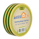 Ізоляційна стрічка ECOHOME ECO 0,11x18мм/18м жовто-зелена (ECO0150020018)