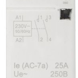 Модульний контактор Аско-Укрем MK-N 2P 25A 2NO (A0040030025)