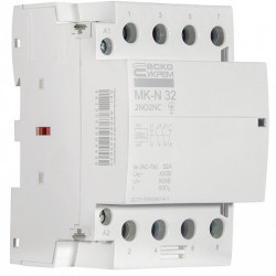 Модульний контактор Аско-Укрем MK-N 4P 32A 2NO+2NC (A0040030035)
