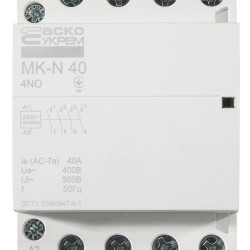 Модульний контактор Аско-Укрем MK-N 4P 40A 4NO (A0040030033)