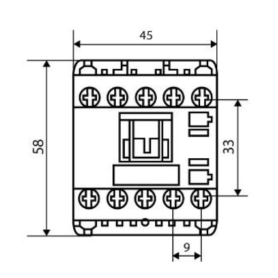 Мініконтактор Аско-Укрем ПМ 0-06-01 C7 36В LC1-K0601 (A0040010136)