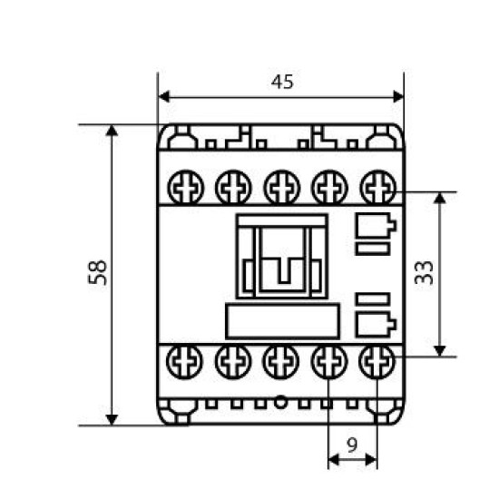 Мініконтактор Аско-Укрем ПМ 0-06-01 D7 42В LC1-K0601 (A0040010144)