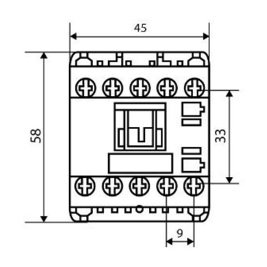 Мініконтактор Аско-Укрем ПМ 0-06-01 М7 220В LC1-K0601 (A0040010036)