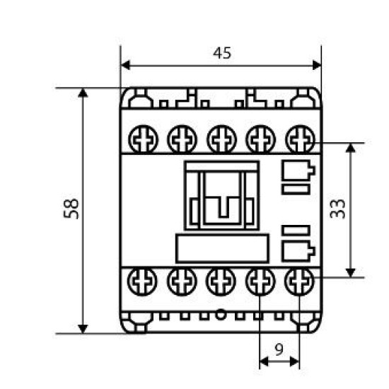 Мініконтактор Аско-Укрем ПМ 0-06-10 B7 24В LC1-K0610 (A0040010129)