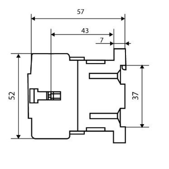 Мініконтактор Аско-Укрем ПМ 0-06-10 F7 110В LC1-K0610 (A0040010153)