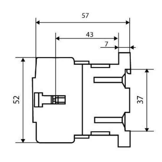 Мініконтактор Аско-Укрем ПМ 0-06-10 M7 220В LC1-K0610 (A0040010037)