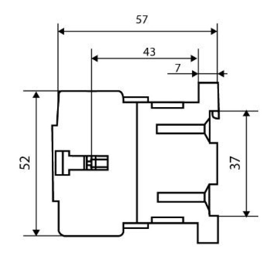 Мініконтактор Аско-Укрем ПМ 0-09-01 F7 110В LC1-K0901 (A0040010154)