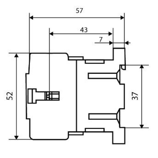 Мініконтактор Аско-Укрем ПМ 0-09-01 M7 220В LC1-K0901 (A0040010038)