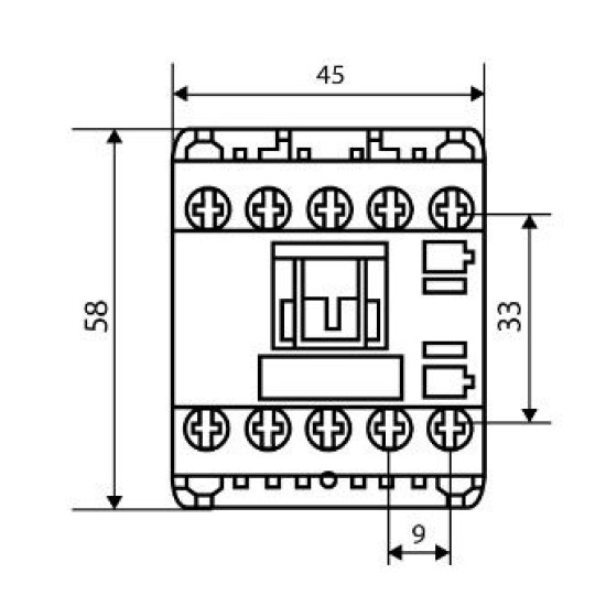 Мініконтактор Аско-Укрем ПМ 0-09-10 D7 42В LC1-K0910 (A0040010147)