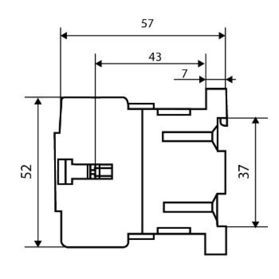 Мініконтактор Аско-Укрем ПМ 0-09-10 F7 110В LC1-K0910 (A0040010155)