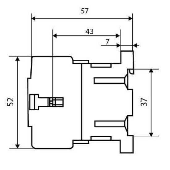 Мініконтактор Аско-Укрем ПМ 0-12-01 D7 42В LC1-K1201 (A0040010148)