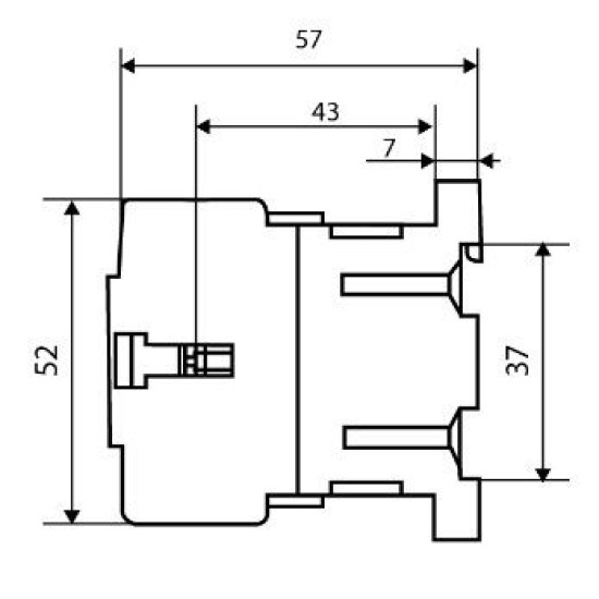 Мініконтактор Аско-Укрем ПМ 0-12-01 F7 110В LC1-K1201 (A0040010156)