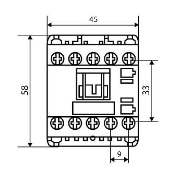 Мініконтактор Аско-Укрем ПМ 0-12-01 M7 220В LC1-K1201 (A0040010040)