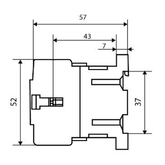 Мініконтактор Аско-Укрем ПМ 0-12-10 B7 24В LC1-K1210 (A0040010133)