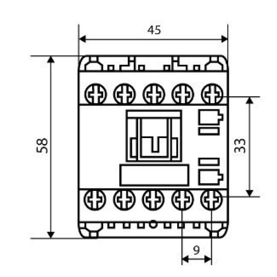 Мініконтактор Аско-Укрем ПМ 0-12-10 C7 36В LC1-K1210 (A0040010141)