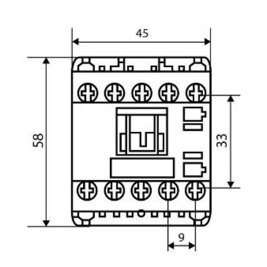 Мініконтактор Аско-Укрем ПМ 0-16-01 B7 24В LC1-K1601 (A0040010134)
