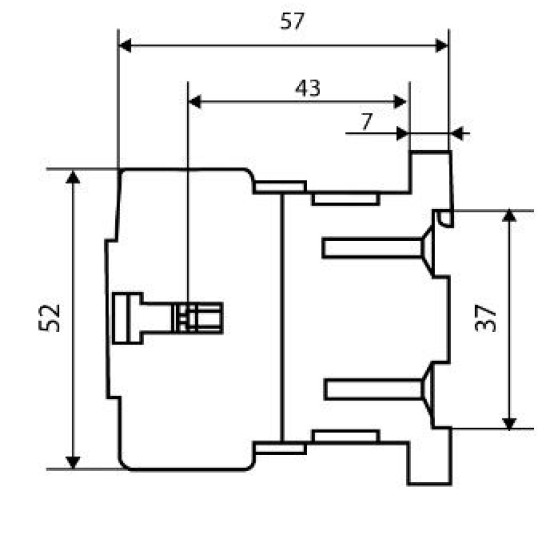 Мініконтактор Аско-Укрем ПМ 0-16-01 B7 24В LC1-K1601 (A0040010134)