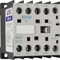 Мініконтактор Аско-Укрем ПМ 0-16-01 M7 220В LC1-K1601 (A0040010160)
