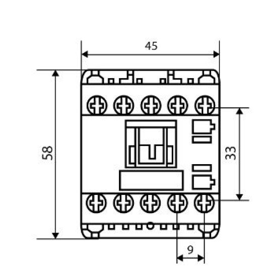 Мініконтактор Аско-Укрем ПМ 0-16-01 M7 220В LC1-K1601 (A0040010160)