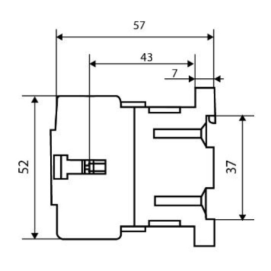 Мініконтактор Аско-Укрем ПМ 0-16-01 M7 220В LC1-K1601 (A0040010160)