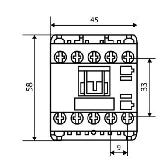 Мініконтактор Аско-Укрем ПМ 0-16-10 B7 24В LC1-K1610 (A0040010135)