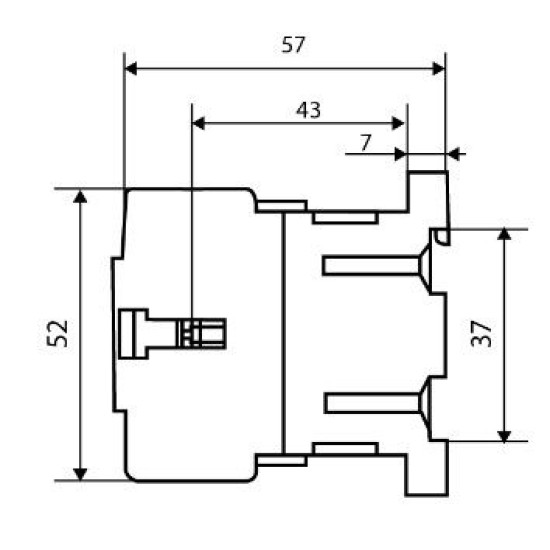 Мініконтактор Аско-Укрем ПМ 0-16-10 C7 36В LC1-K1610 (A0040010143)
