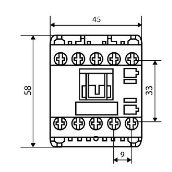 Мініконтактор Аско-Укрем ПМ 0-16-10 D7 42В LC1-K1610 (A0040010151)