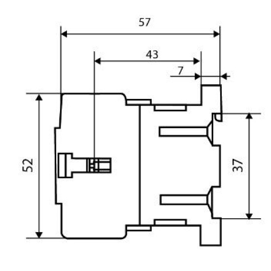 Мініконтактор Аско-Укрем ПМ 0-16-10 D7 42В LC1-K1610 (A0040010151)