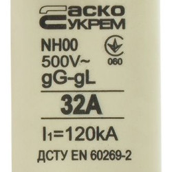 Запобіжник Аско-Укрем NH00 32A gG (A0050010010)
