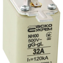 Запобіжник Аско-Укрем NH00 32A gG (A0050010010)