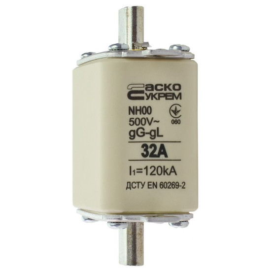 Запобіжник Аско-Укрем NH00 32A gG (A0050010010)