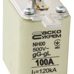 Запобіжник Аско-Укрем NH00 100A gG (A0050010015)