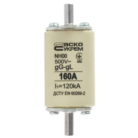 Запобіжник Аско-Укрем NH00 160A gG (A0050010017)