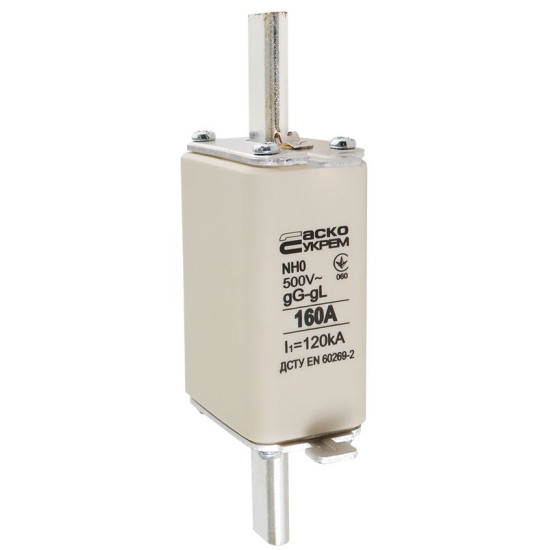 Запобіжник Аско-Укрем NH0 160A gG (A0050010026)