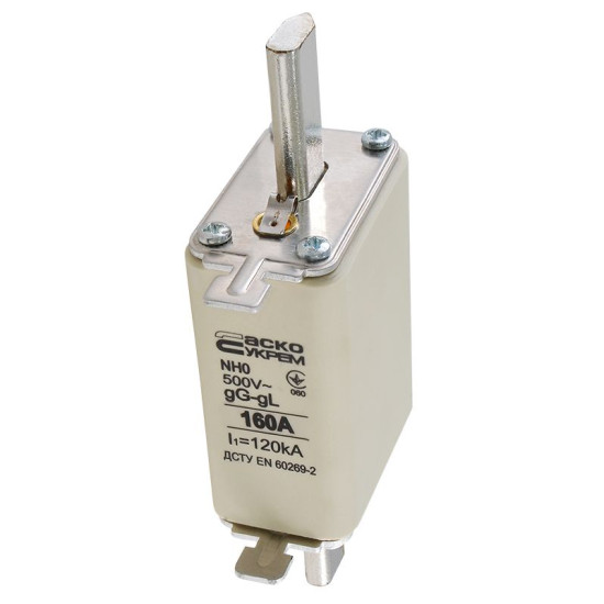 Запобіжник Аско-Укрем NH0 160A gG (A0050010026)