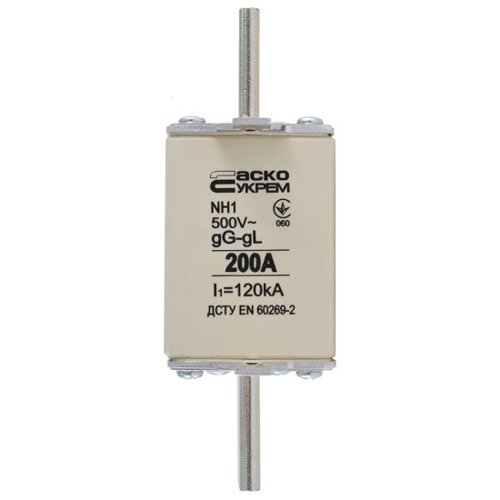 Запобіжник Аско-Укрем NH1 200A gG (A0050010031)
