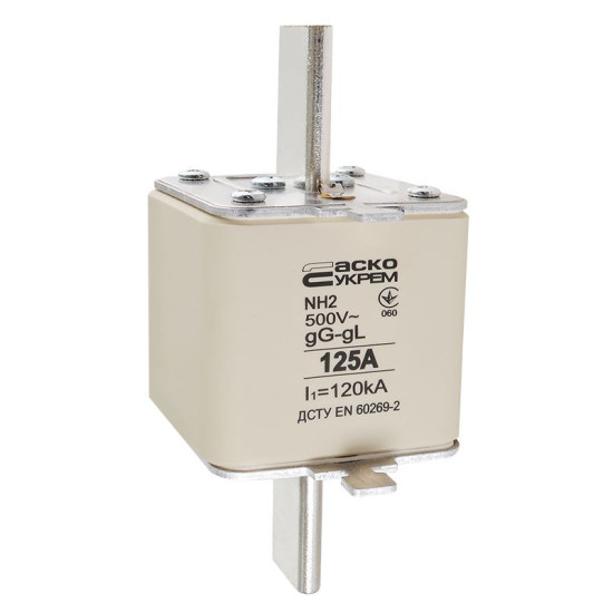 Запобіжник Аско-Укрем NH2 125A gG (A0050010033)