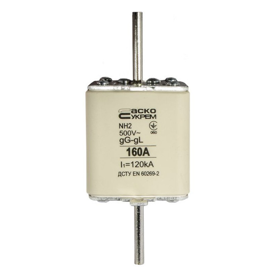 Запобіжник Аско-Укрем NH2 160A gG (A0050010034)