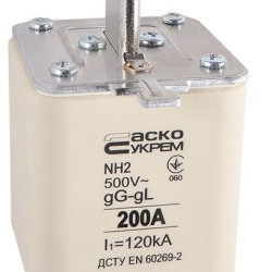 Запобіжник Аско-Укрем NH2 200A gG (A0050010042)