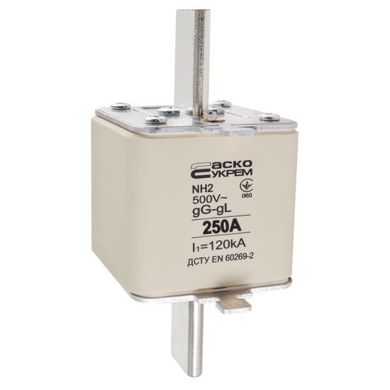 Запобіжник Аско-Укрем NH2 250A gG (A0050010035)