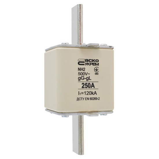 Запобіжник Аско-Укрем NH2 250A gG (A0050010035)